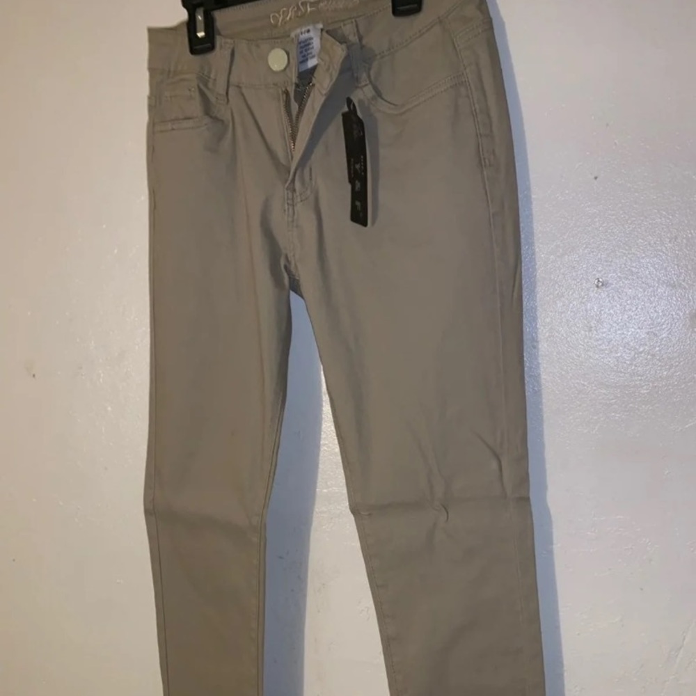 Khaki Skinny Jeans